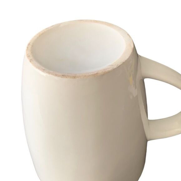 Pre Owned Rum Chata Horchata Con Ron Gold Letters Ceramic Coffee Peace Love Mug - Picture 4 of 13